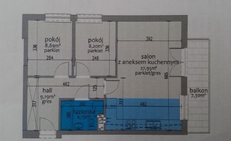 mieszkanie na sprzedaż - Ząbki